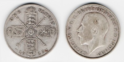 2 shillings (florin) 1925