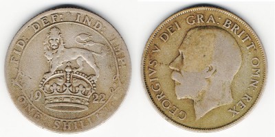 1 shilling 1922
