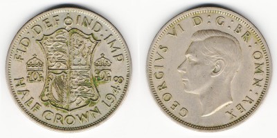 ½ crown 1948
