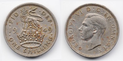 1 shilling 1949