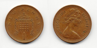 1 pence 1974