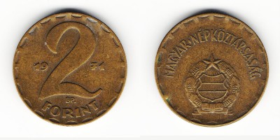 2 forint 1971