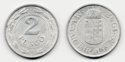 2 Pengö 1942