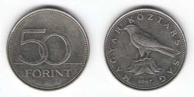 50 forint 2007