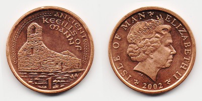 1 penny 2002