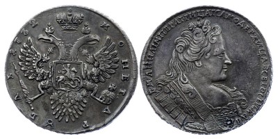 1 рубль 1732 года