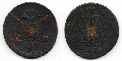 5 копеек 1758 года