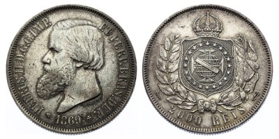 2000 Réis 1869