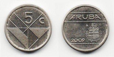 5 центов 2009 года