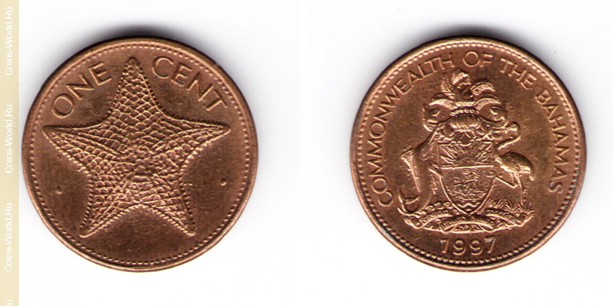 1 cent 1999 Bahamas