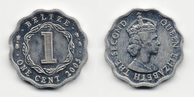 1 цент 2005 года