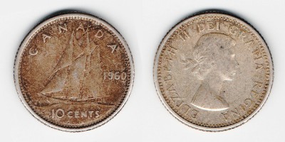 10 cents 1960