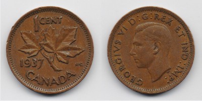 1 centavo  1937