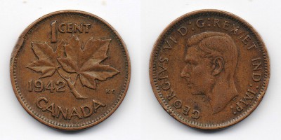 1 centavo  1942