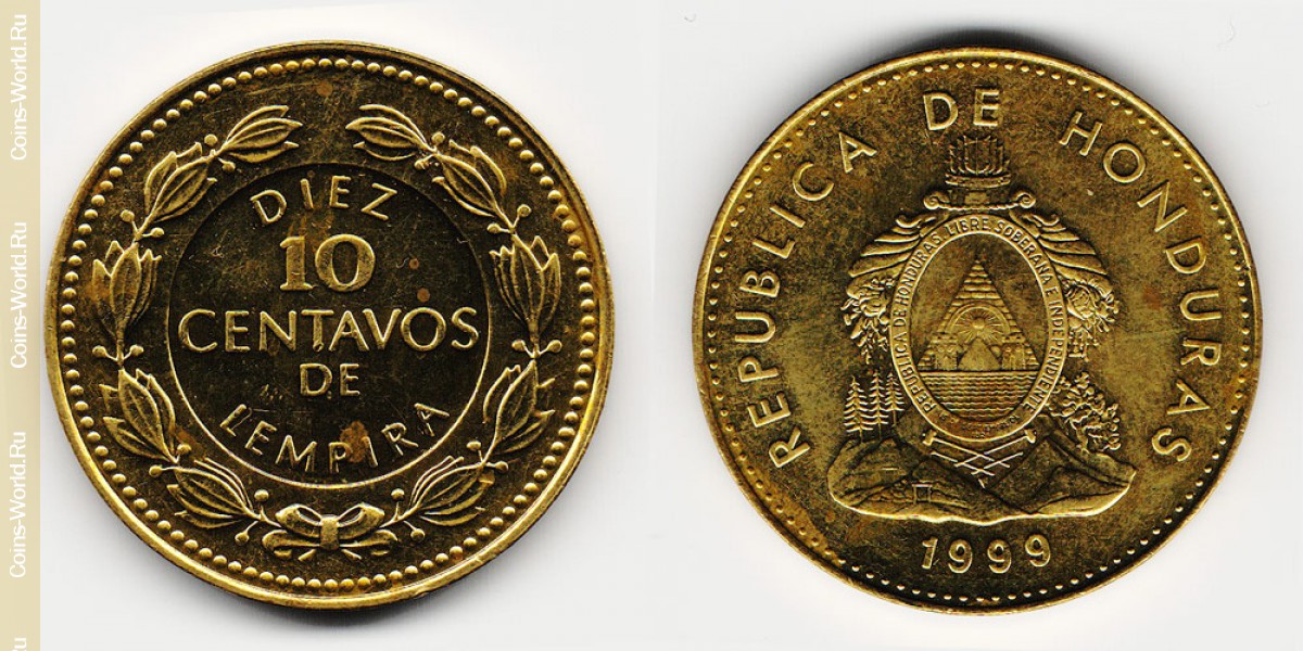 10 Centavos 1999 Honduras