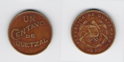 1 centavo 1938