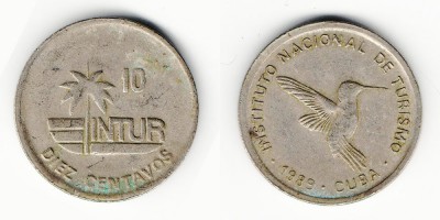 10 centavos 1989