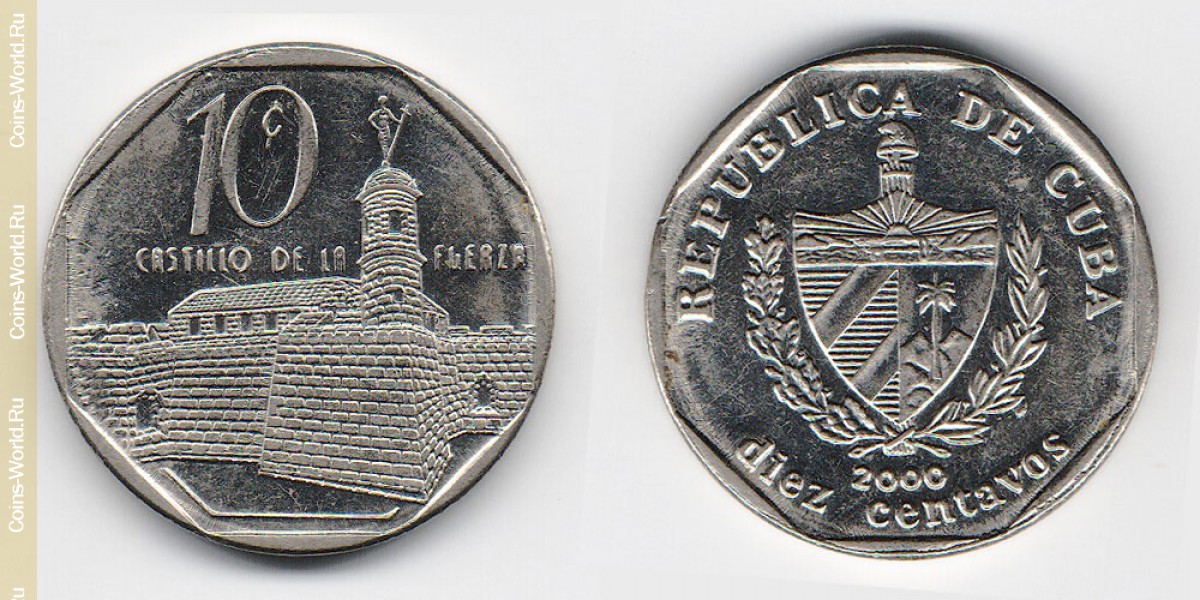 10 Centavos 2000 Kuba