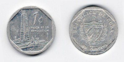 1 centavo 2001