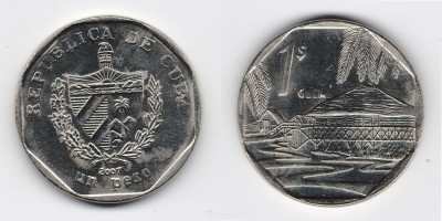 1 peso 2007
