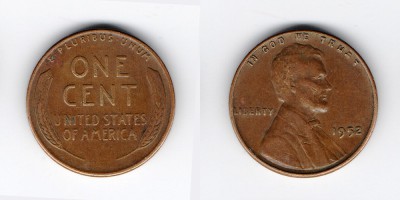 1 centavo  1952