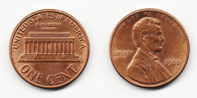 1 centavo  1988