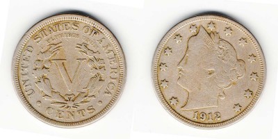 5 центов 1912 года 