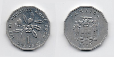 1 цент 1975 года 