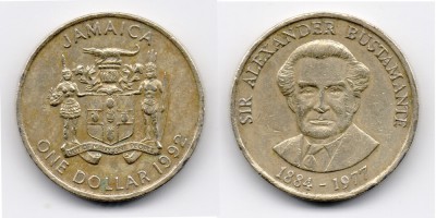 1 dólar  1992