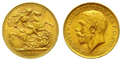 1 sovereign 1918
