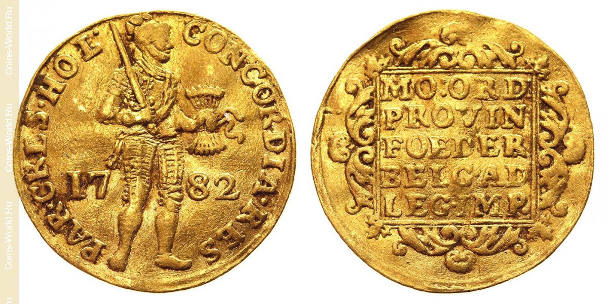 1 ducat 1782, Dutch Republic