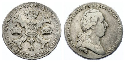 1 kronenthaler 1783
