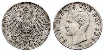 2 марки 1904 года