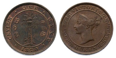 1 цент 1870 года