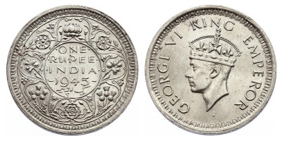 1 рупия 1945 года L