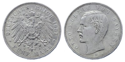 5 марок 1907 года