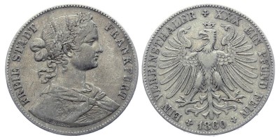 1 vereinsthaler 1860