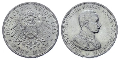 5 марок 1913 года