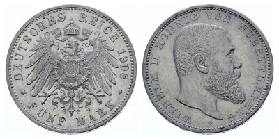 5 марок 1908 года