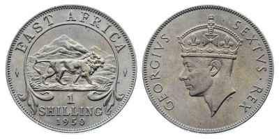 1 shilling 1950