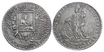 1 талер 1758 года